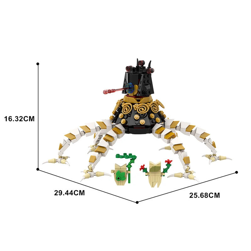 Kids Gifts MOC The Wild Mecha Guardian Robot Building Blocks Game MechWarriors Monster Bricks Toys for Children