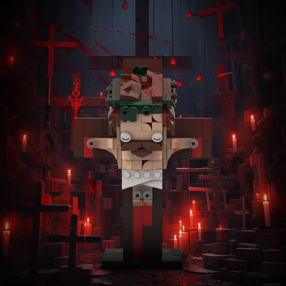 DIY Jesus sculpture