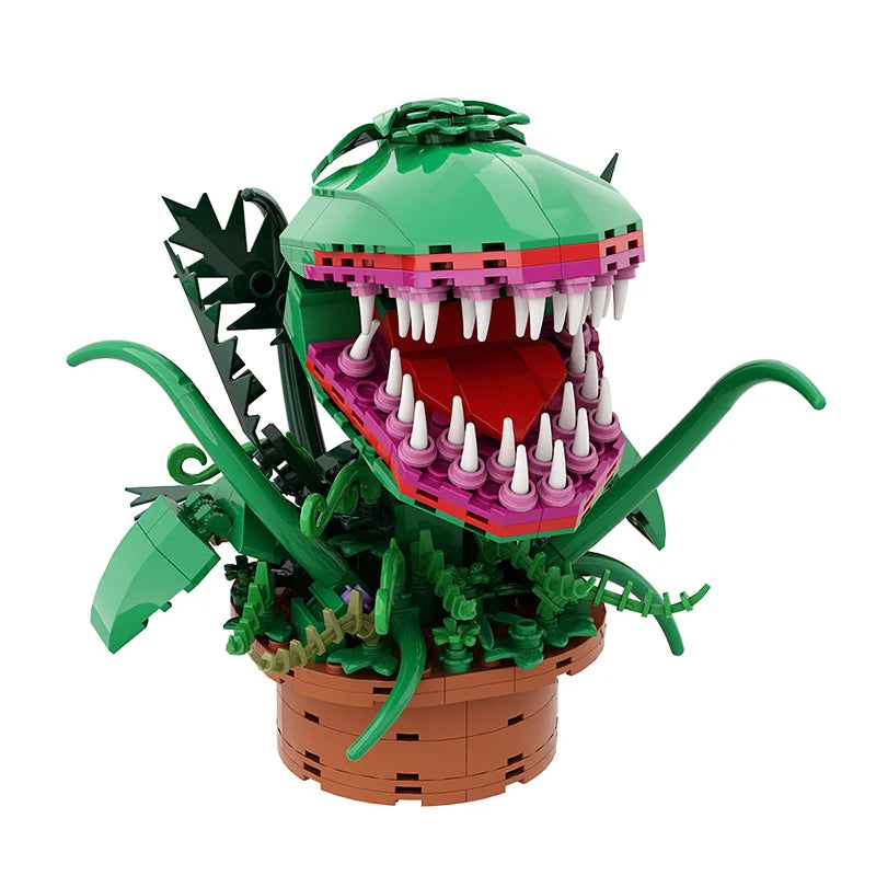 DIY carnivorous plant Venus Flytrap model kit building blocks for plant lovers
