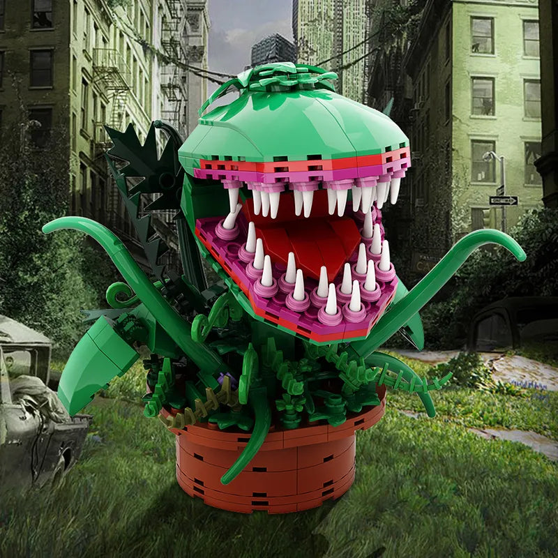 Creative Venus Flytrap building block set, perfect gift for plant lovers