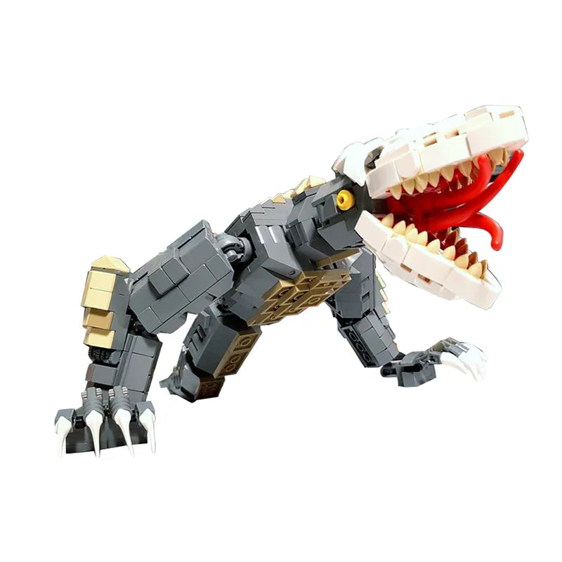 Godzilla Kaiju monster model MOC blocks for building fans