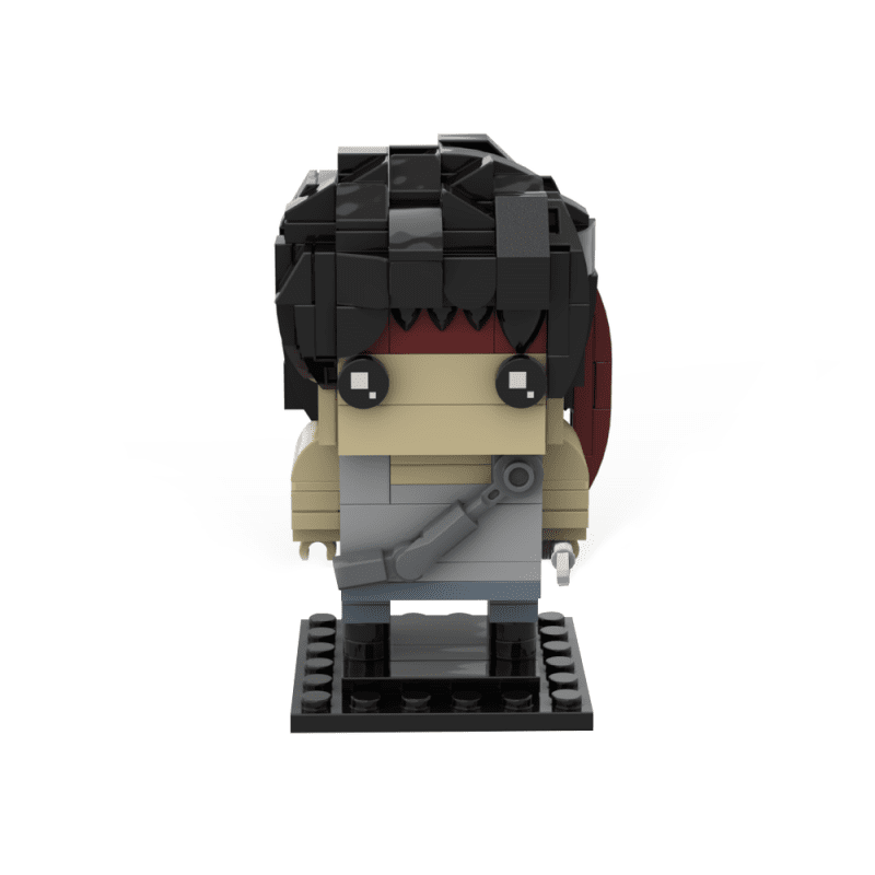 rambo-frst blood building block figure