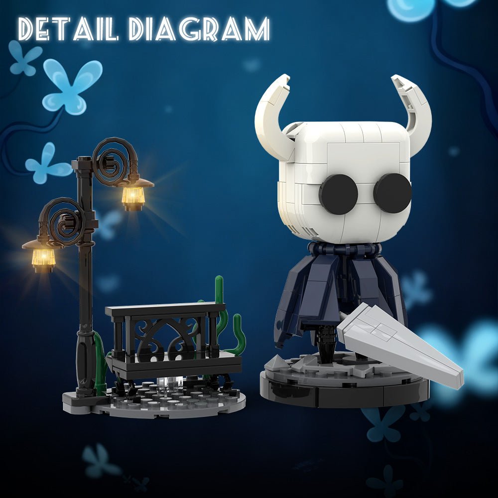 Fantasy Little Knight Brick Figure – 198 Piece Adventure Building Toy - compatible brick display model image 5