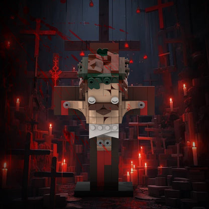 DIY Jesus sculpture