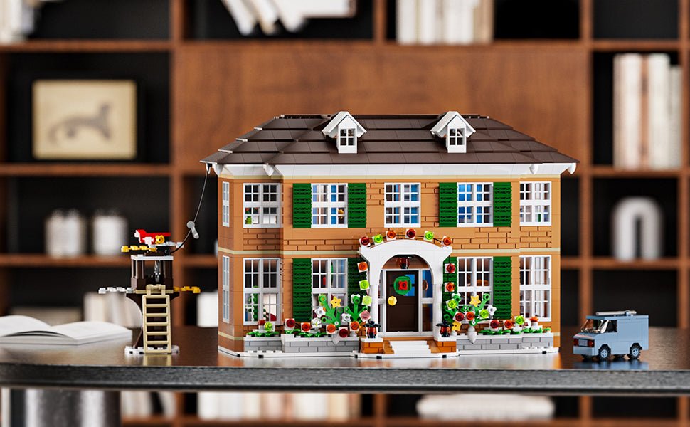 Christmas Family House Building Blocks Set – 1138PCS Holiday Treehouse Scene with Furniture, Creative STEM Construction Toy & Perfect Christmas Gift for Kids and Adults