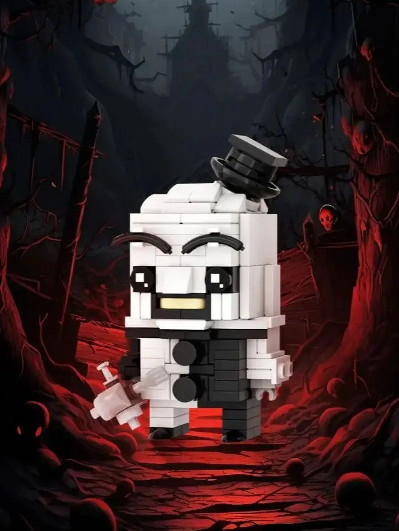 MOC Clown Art Terrorizer Building Blocks - 187PCS DIY Horror Figure Model, Creative Halloween Toy for Kids & Collectors