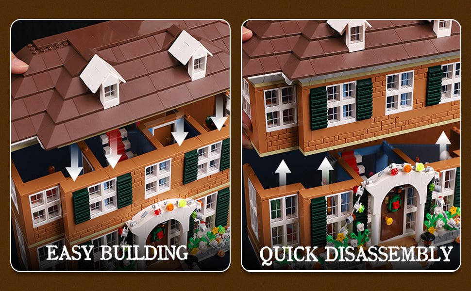 Christmas Family House Building Blocks Set – 1138PCS Holiday Treehouse Scene with Furniture, Creative STEM Construction Toy & Perfect Christmas Gift for Kids and Adults