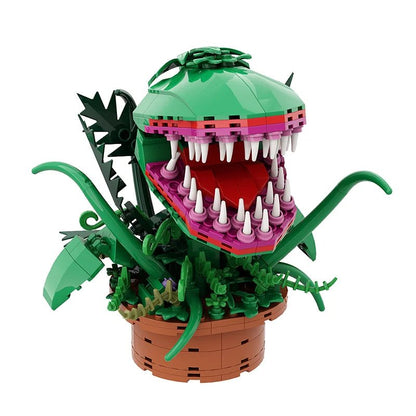 DIY carnivorous plant Venus Flytrap model kit building blocks for plant lovers