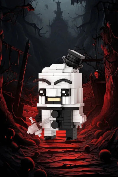MOC Clown Art Terrorizer Building Blocks - 187PCS DIY Horror Figure Model, Creative Halloween Toy for Kids & Collector - compatible brick display model image 3