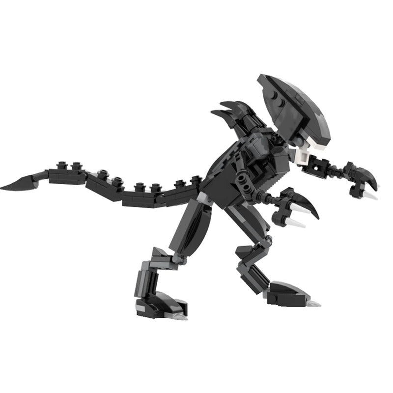 Drooling Blocks MOC Alien Building Blocks Set – Movie-Inspired Drooling Monster & Power ...