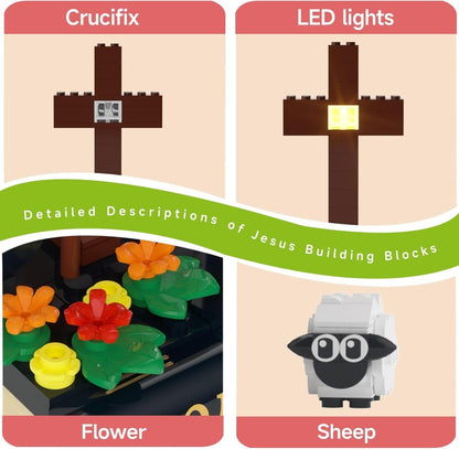 Christian gift building blocks set for kids and families