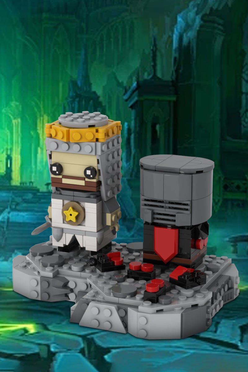 Medieval Knight Duel Building Block Set – 311 Piece Armored Warrior Battle Display - compatible brick display model image 5