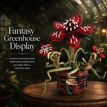 Creative plant gift building set for plant enthusiasts