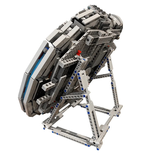  lego 75257 display stand moc blocks LEGO Millennium Falcon wall mount