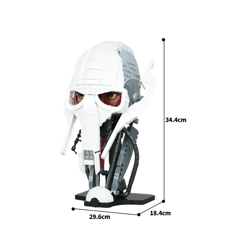 General Grievous Helmet Compatible with Lego